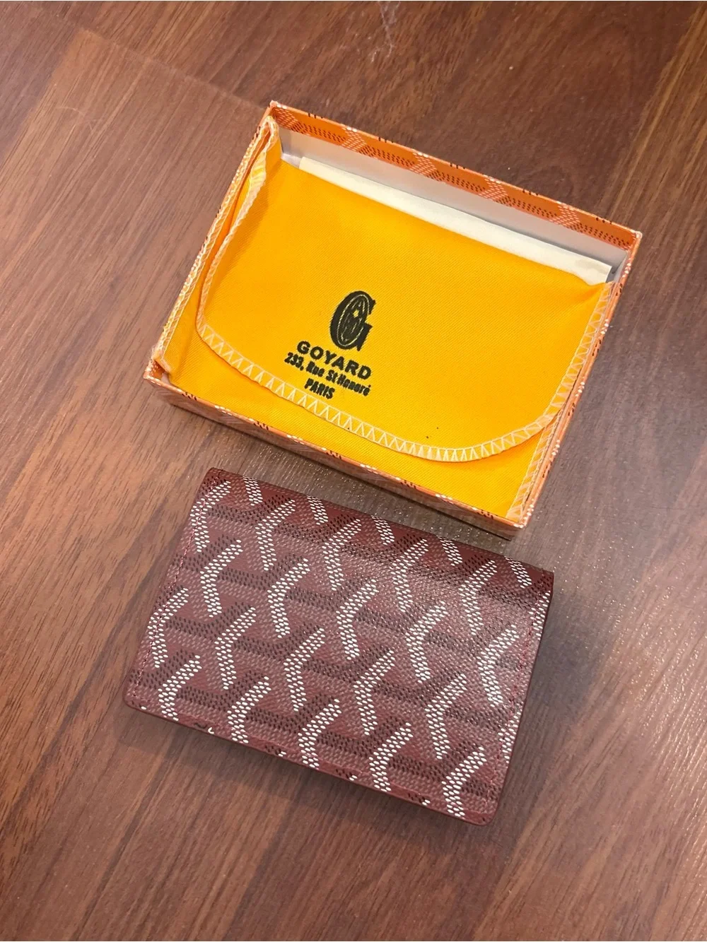 N/A goyard wallet